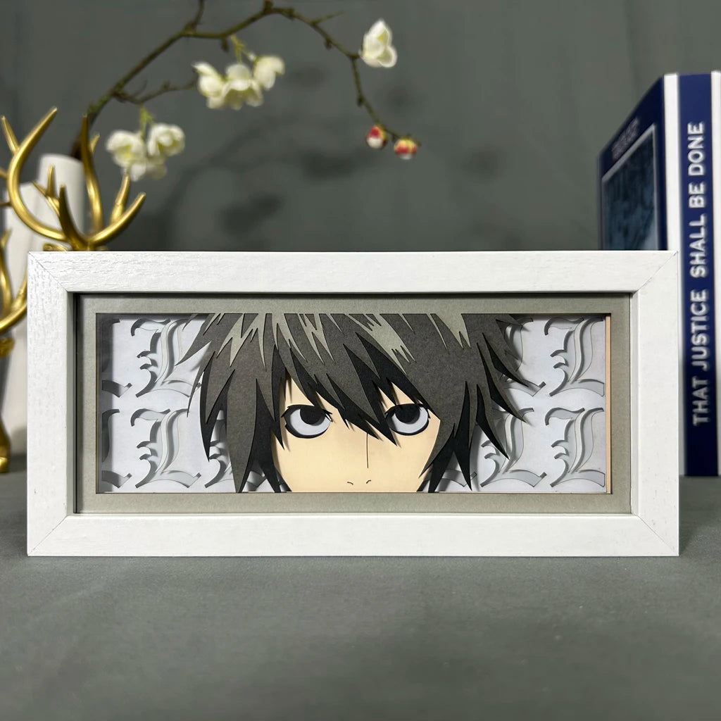 Death Note LED Table Lamp Light Box Room Decoration