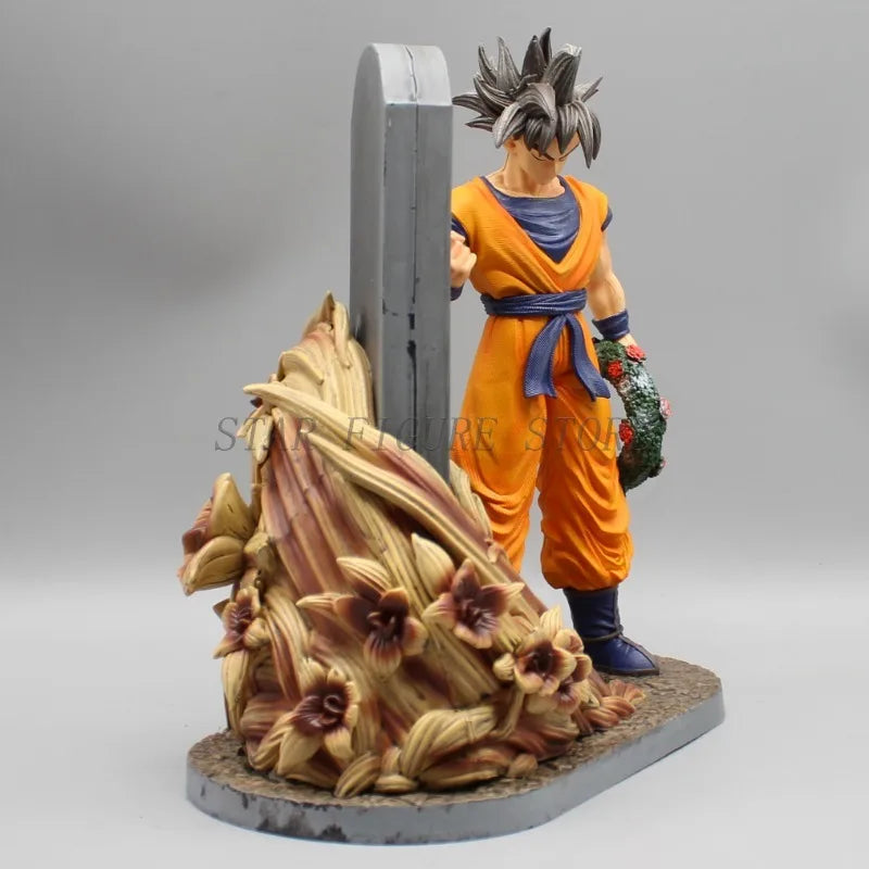 Goodbye Akira Toriyama Son Goku at the Grave figurine