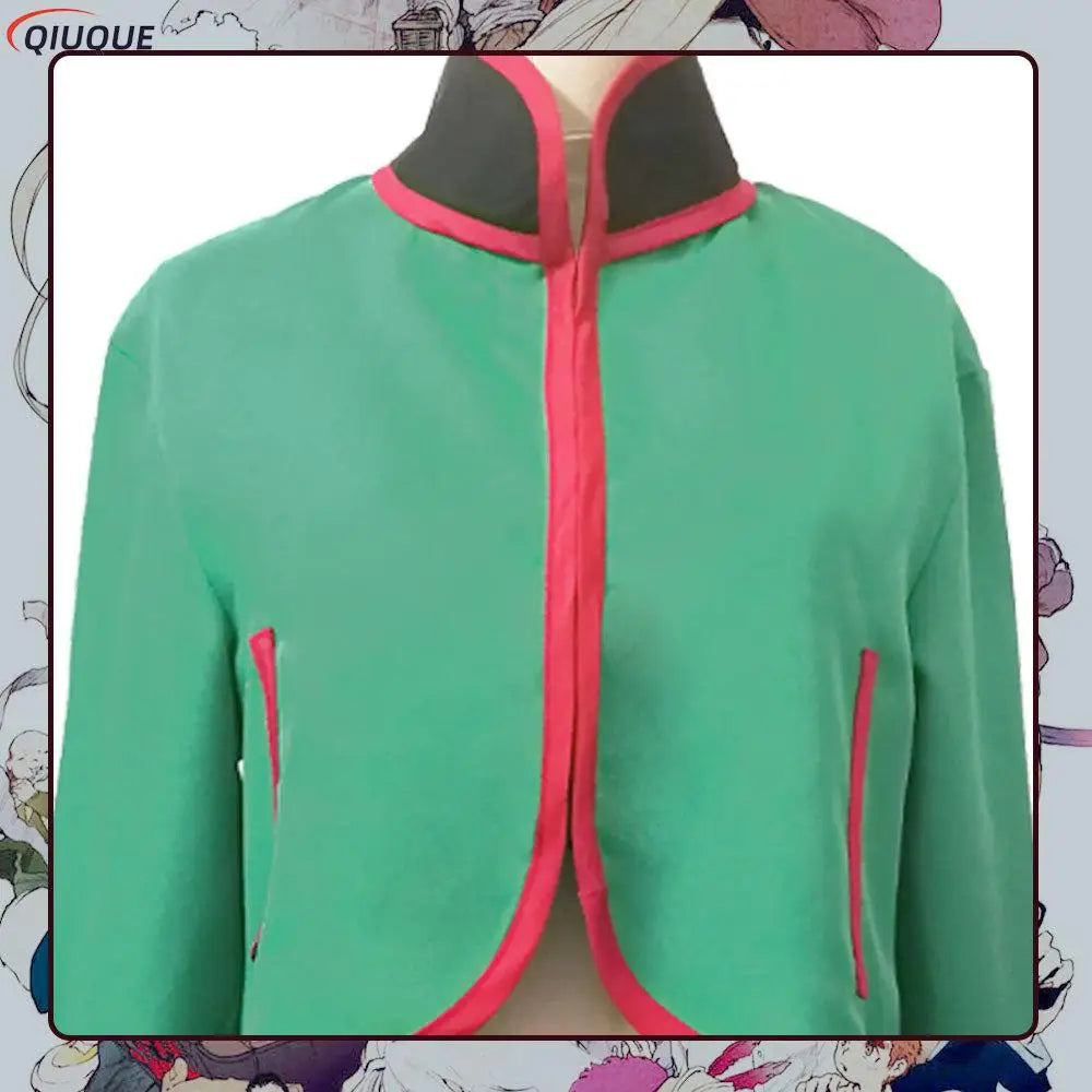 Hunter x Hunter Gon Freecss Cosplay Costume Green Suit