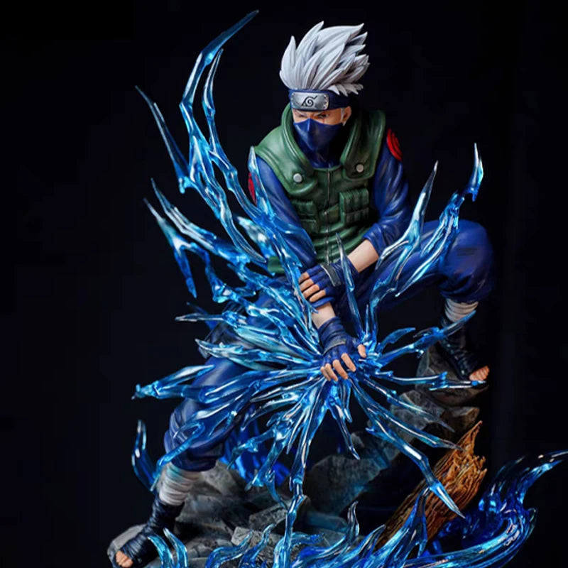 Naruto Hatake Kakashi Figurine w/Blue Lightning