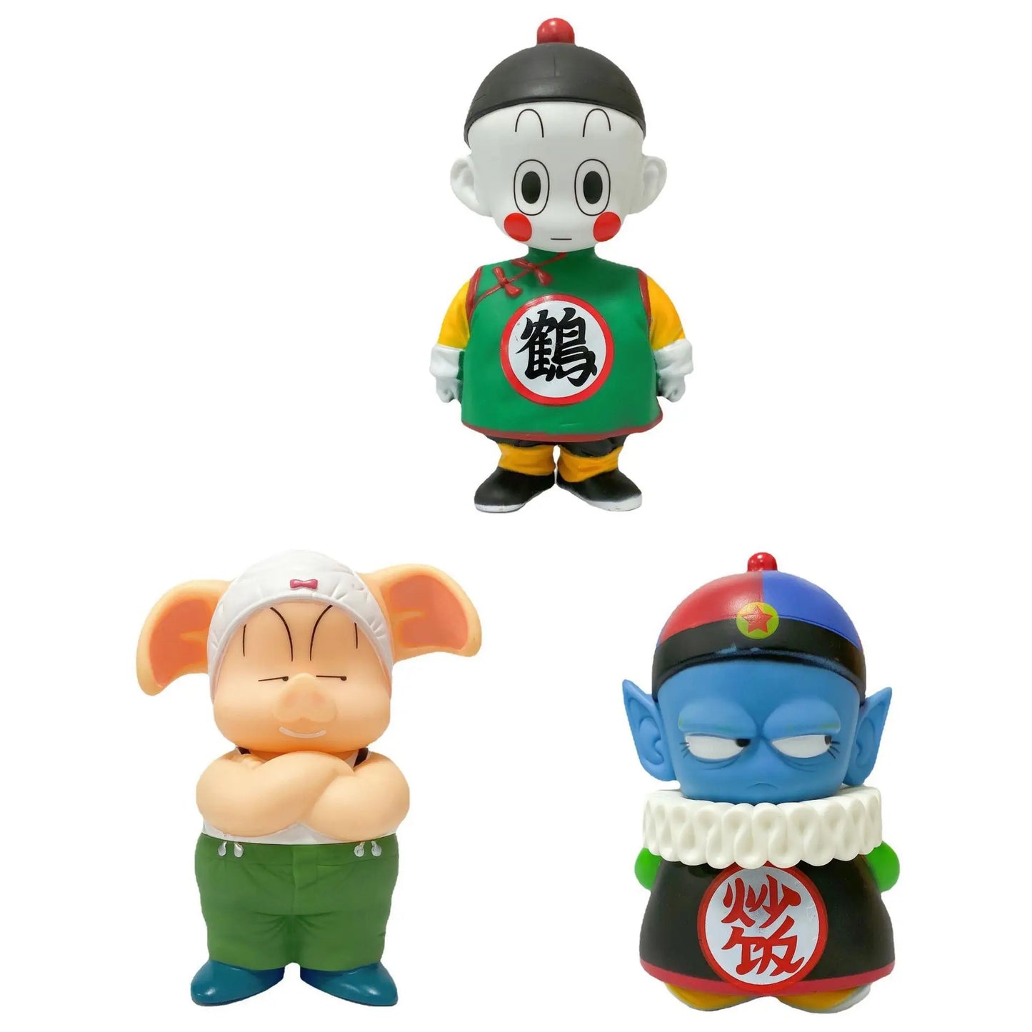 Dragon Ball Oolong, Chaozu, Kid Goku, Kid Krillin, Mr. Popo, or Karin figure