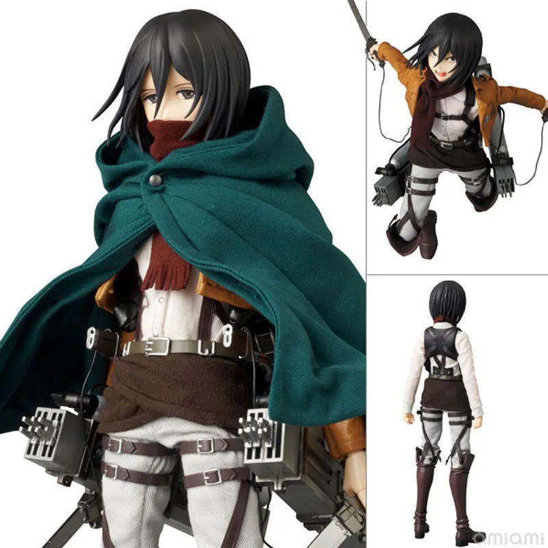 Attack On Titan Levi·Ackerman, Eren Jaeger, or Mikasa·Ackerman Action Figure