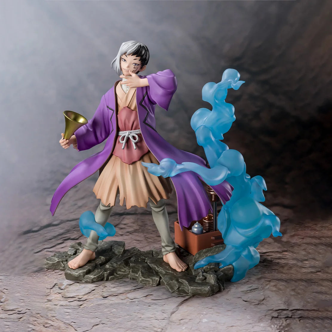 Dr STONE Asagiri Gen BANDAI Action Figure