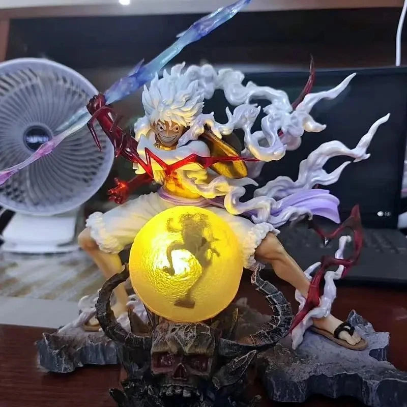 One Piece Sun God Luffy Gear 5 Figure