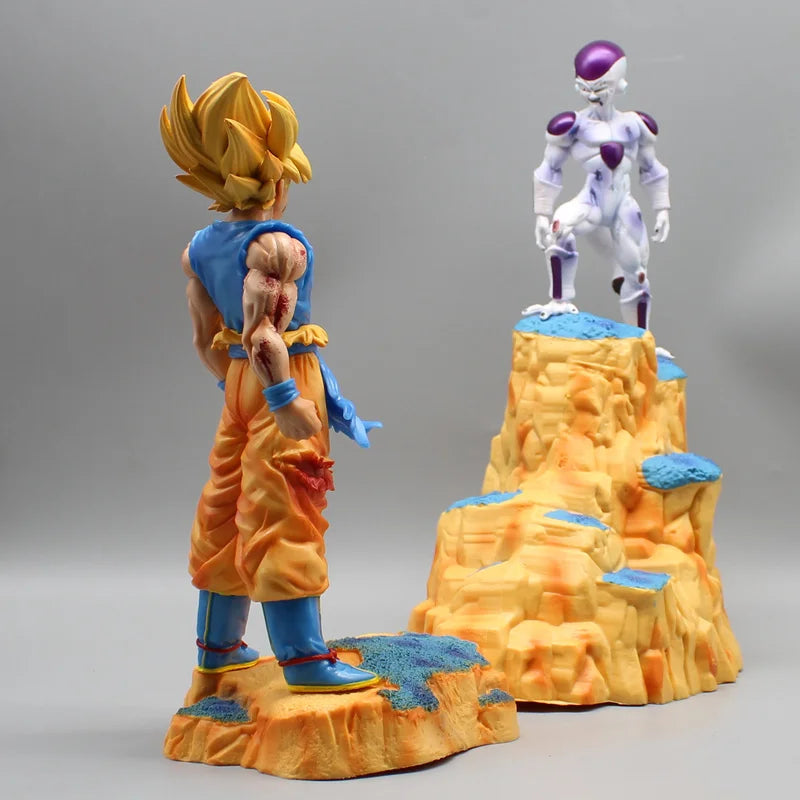 Dragon Ball Z Super Saiyan Goku Vs Frieza Namek Battle figure