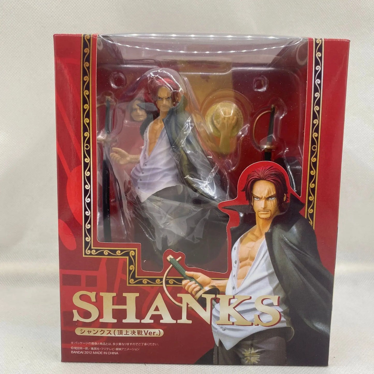 One Piece Shanks Red Hair Figure