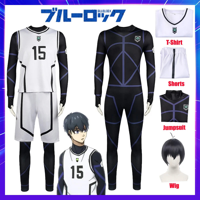 Blue Lock Cosplay Game Play Uniforms Costume (variety)