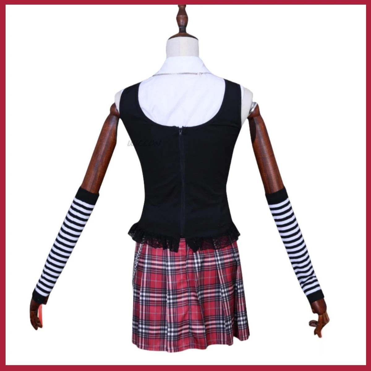 Anime Death Note Miss Misa Cosplay Uniform w/Wig and Lattice Skirt