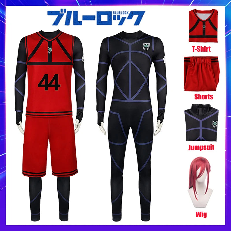 Blue Lock Cosplay Game Play Uniforms Costume (variety)