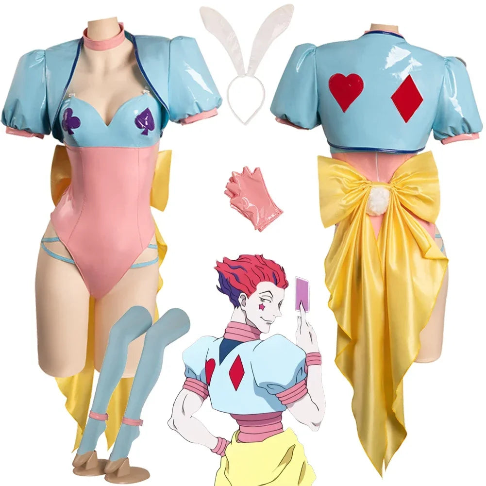 Hunter X Hunter Bunny Girl Hisoka Cosplay Women Costume