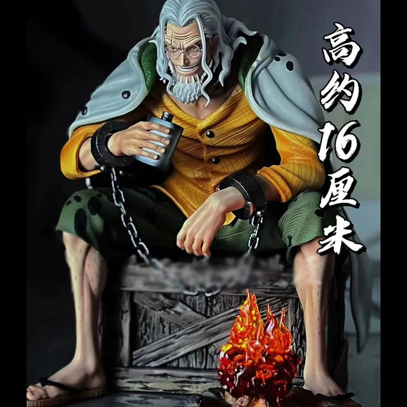 One Piece Figure Silvers Rayleigh Shanks Special Bonfire Delivery Action Anime  Figures Pvc Collection Model Toy