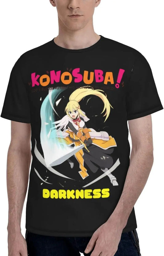 Konosuba Darkness T Shirt Short Sleeves