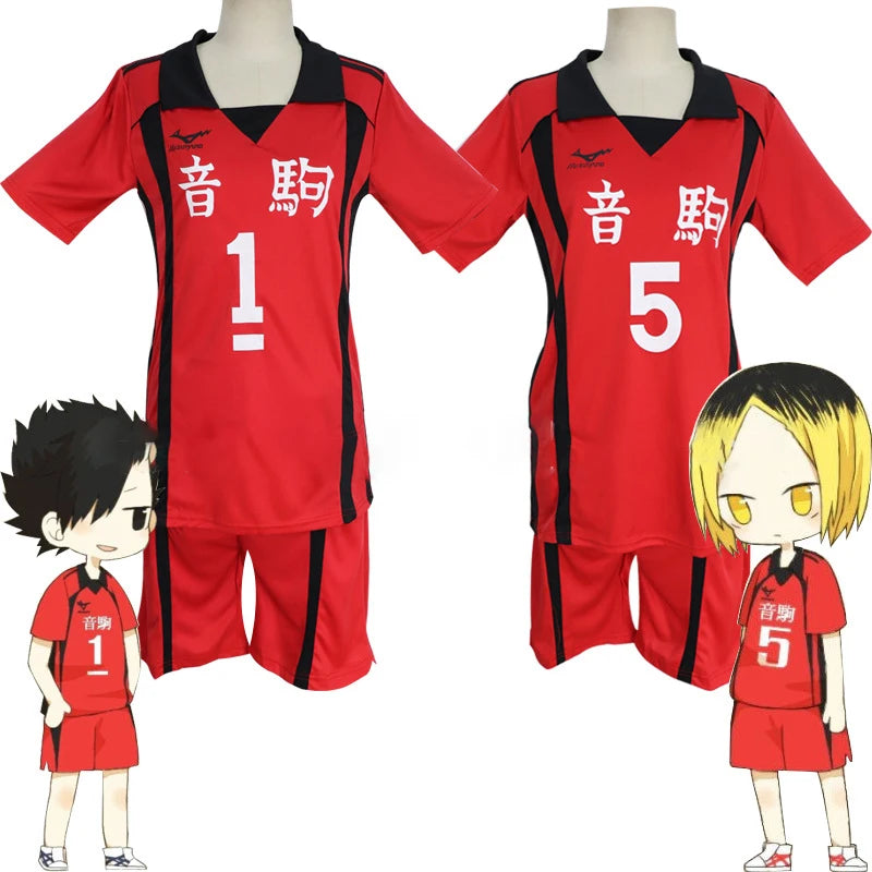 Haikyuu Cosplay Costumes of Nekoma High School Volleyball Club  Kenma Kozume and Kuroo Tetsuro