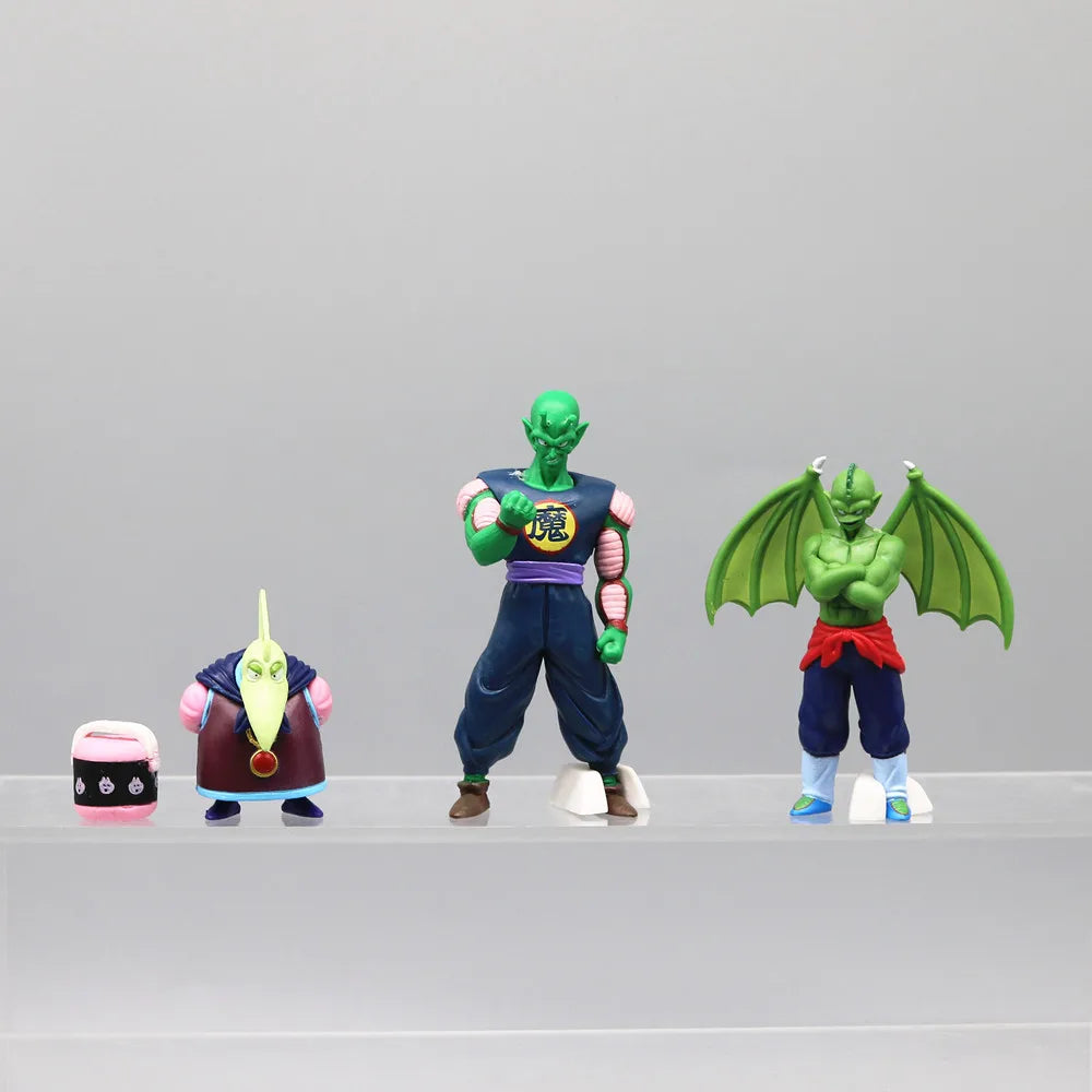 Dragon Ball Cymbal, Tambourine, Drum, Piano, and King Piccolo figures