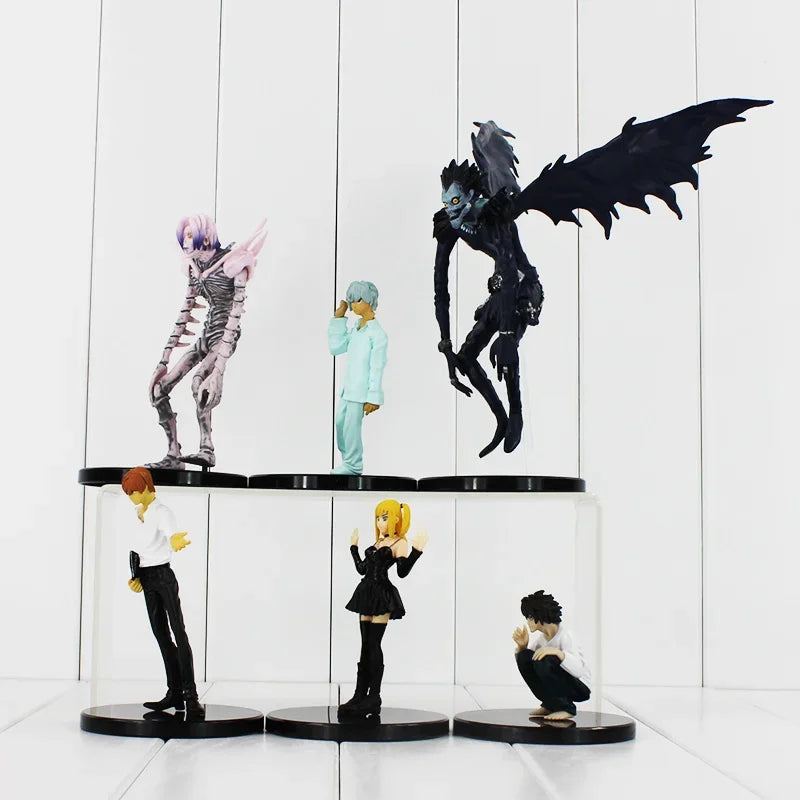 Death Note Ryuk or 6 piece (Light, Misa, L, Ryuk, Rem, and Near) figure set