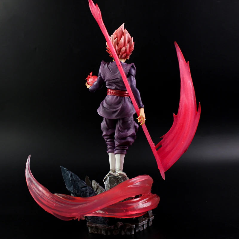 Dragon Ball Z Figure Super Saiyan Rose figure With Led Light