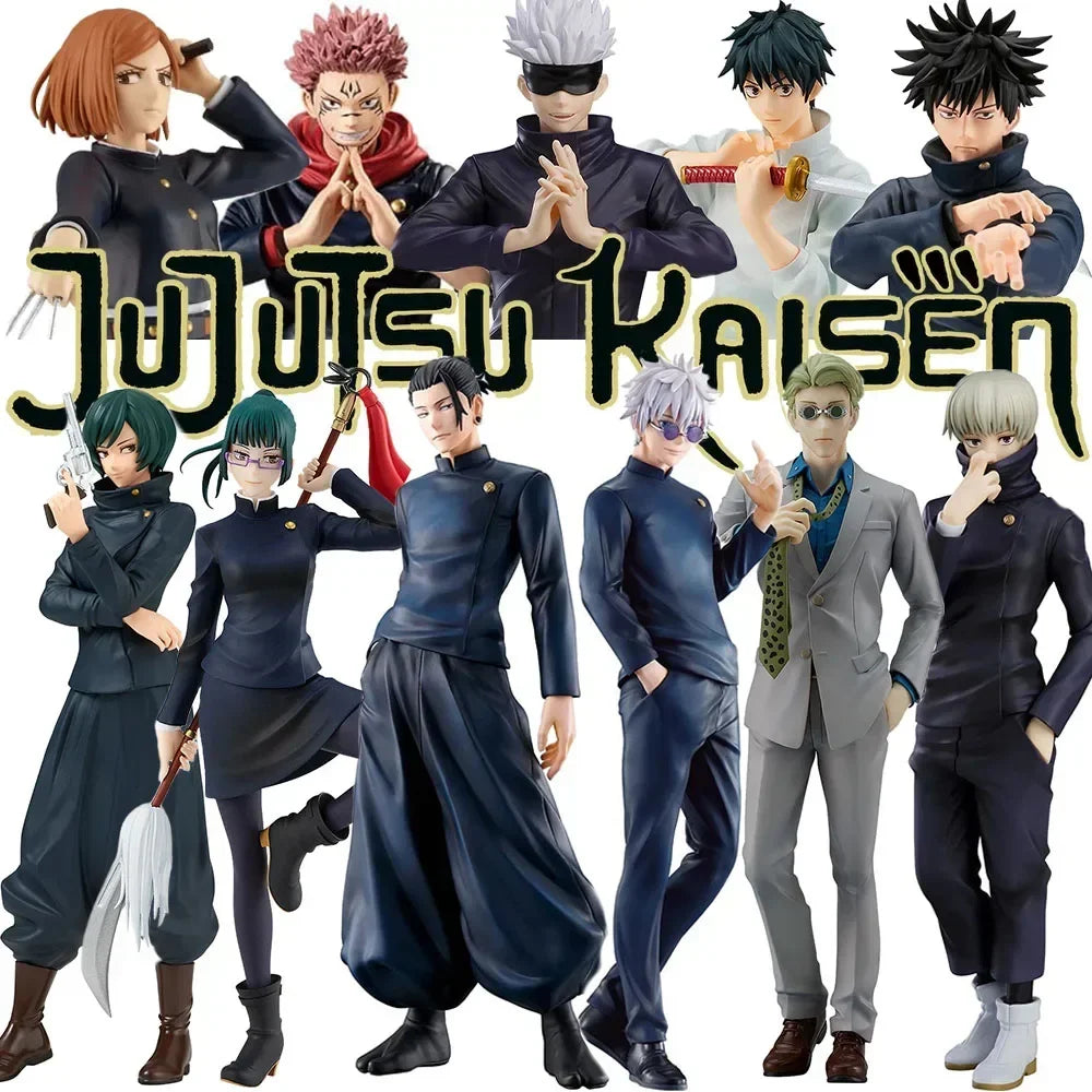 Jujutsu Kaisen lots of character figures