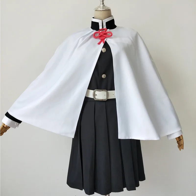 Demon Slayer Kanao Tsuyuri Kanawo Cosplay Costume and Wig