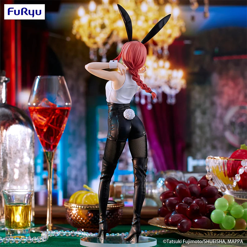 FURYU Chainsaw Man Makima wearing bunny ears figurine