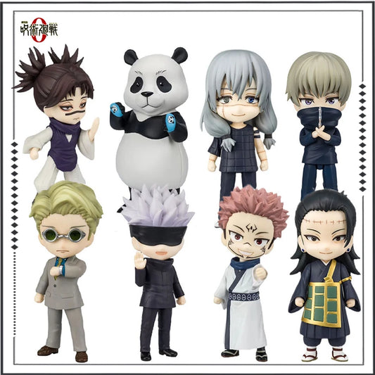 Jujutsu Kaisen Mini figure Itadori, Maki, Megumi, Nobara, Geto, Mahito, Gojo, Choso, Inumaki, Panda, Nanami, and Sukuna