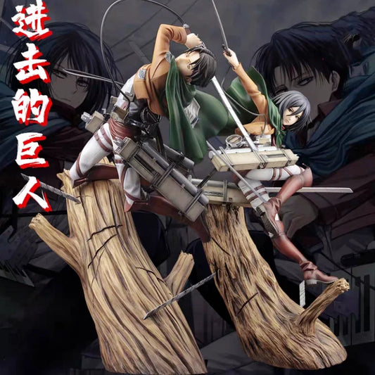 Attack On Titan Mikasa Ackerman or Levi Figure