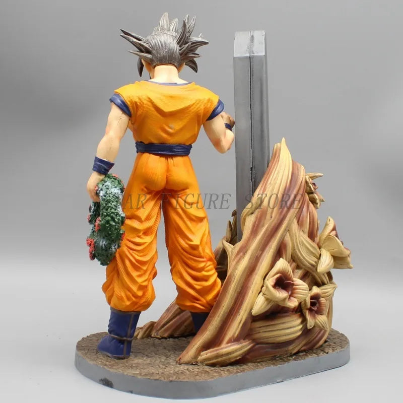 Goodbye Akira Toriyama Son Goku at the Grave figurine