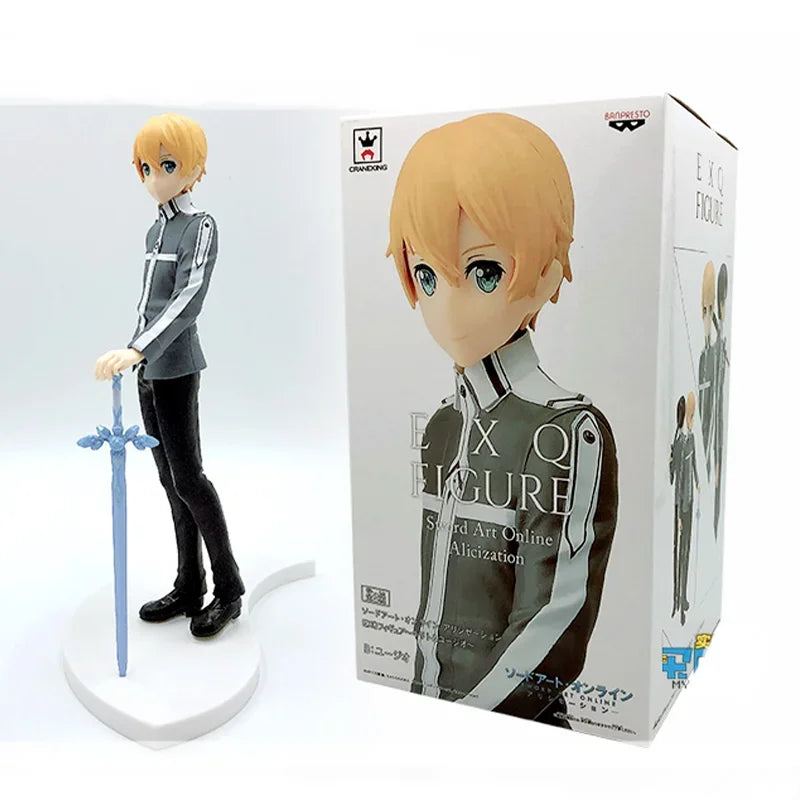 BANPRESTO Sword Art Online Kirito and Eugeo uniform clothes figures