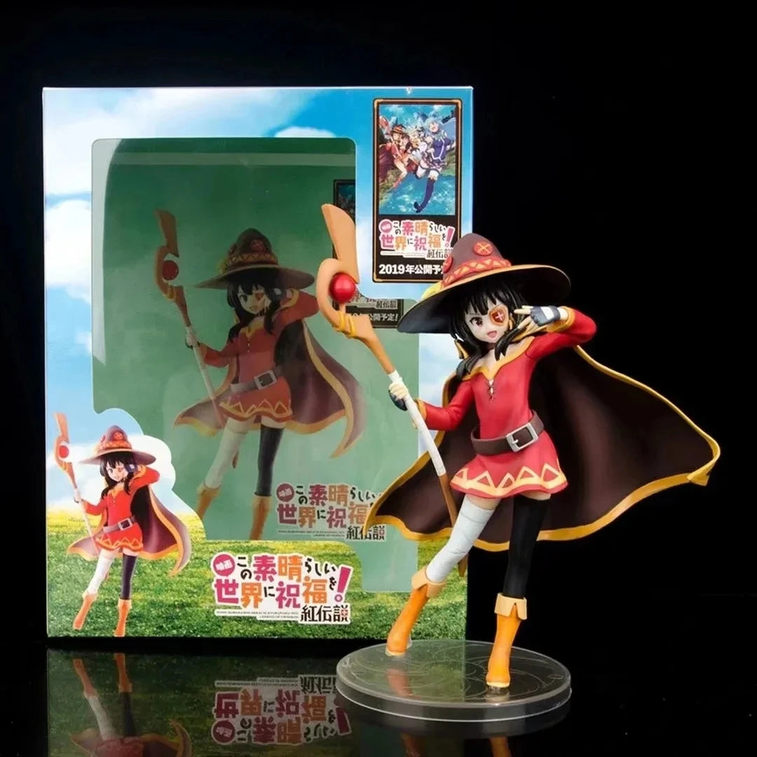 God's Blessing on this Wonderful World Kono Subarashii Sekai ni Shukufuku Megumin Figure Collectible Model Toy