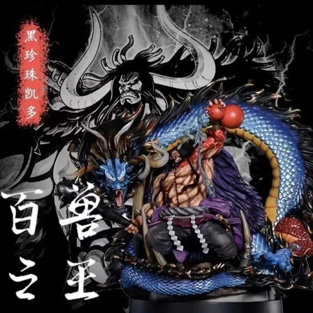 One Piece Orc Black Pearl Dragon Kaido Figure