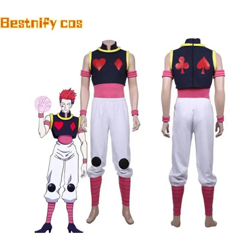 HUNTER×HUNTER Kurapika or Hisoka Cosplay Costume and wigs