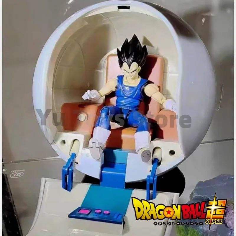 Dragon Ball Z Vegeta in Space Capsule Spaceship