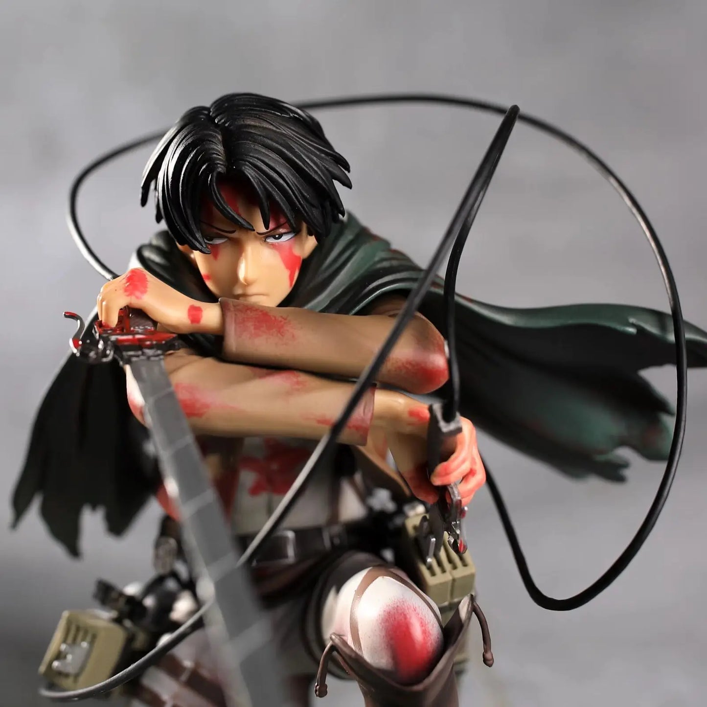 Attack on Titan Levi Ackerman covered in blood Action Figure