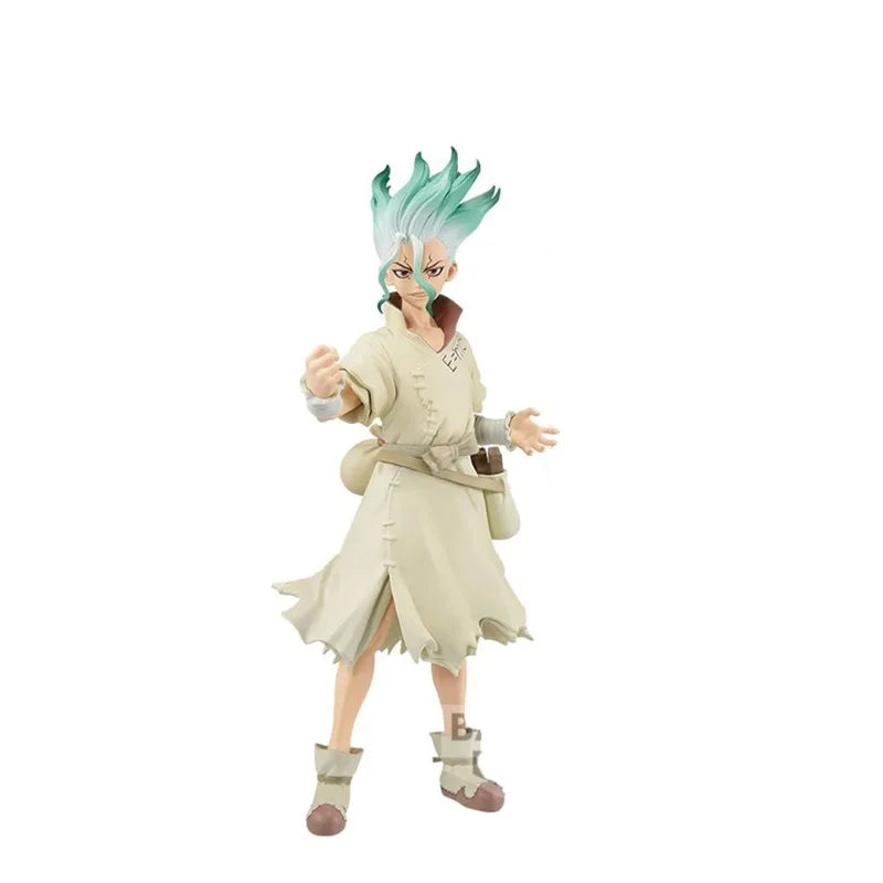 Dr. Stone Figures Senku and Ryusui