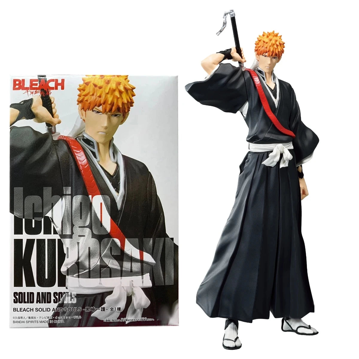 BLEACH Figure Kurosaki Ichigo about to draw sword figure