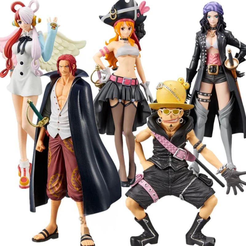 One Piece Film Red Figures Luffy, Nami, Robin, Shanks, Usopp, Zoro, Sanji, or Uta