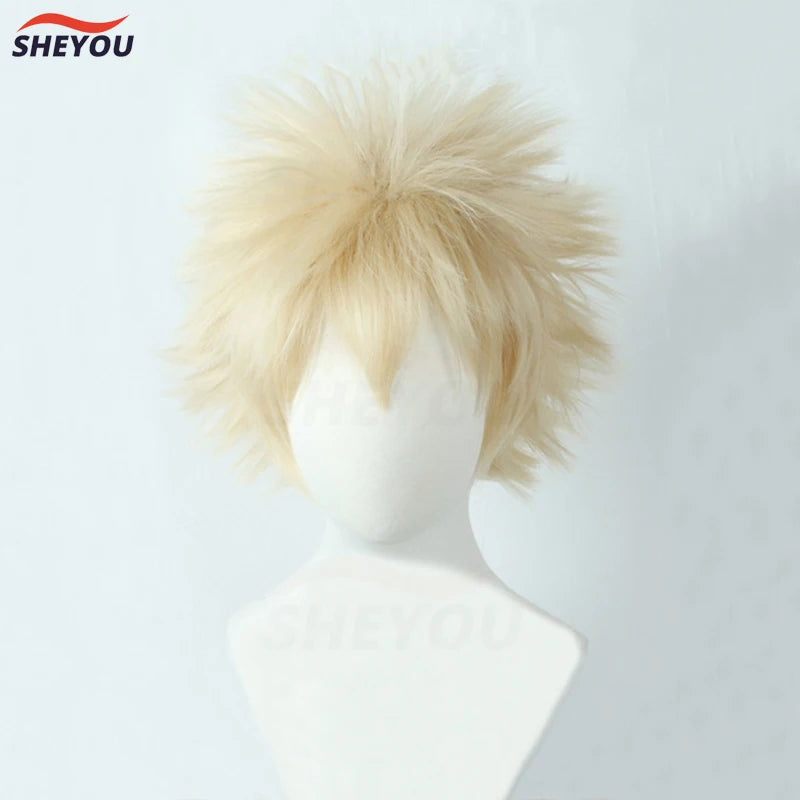 My Boku no Hero Academia Bakugo Katsuki Cosplay Wig