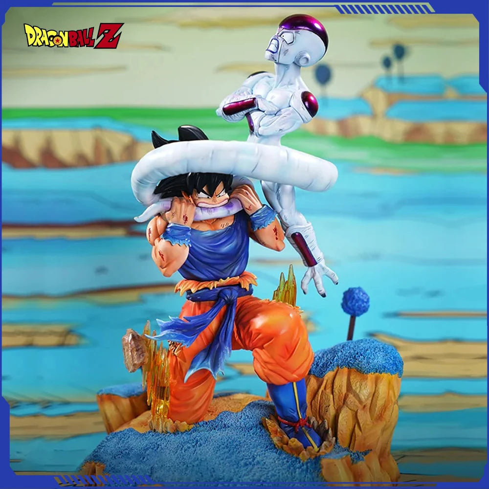 Dragon Ball Z Son Goku Bites Frieza Tail Figure