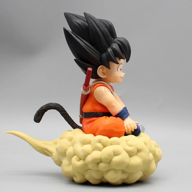 Dragon Ball Goku On Nimbus or Chichi climbing on Nimbus w/Goku figures