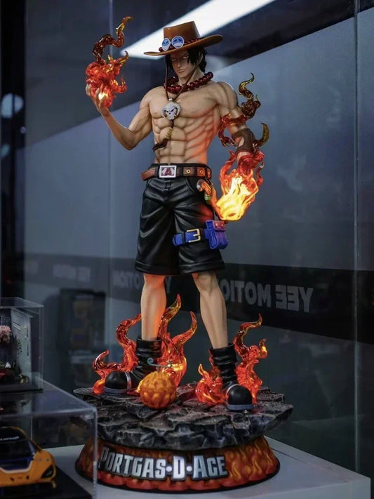 One Piece 24.5 CM or Large 70 CM Ace Super Huge figurine