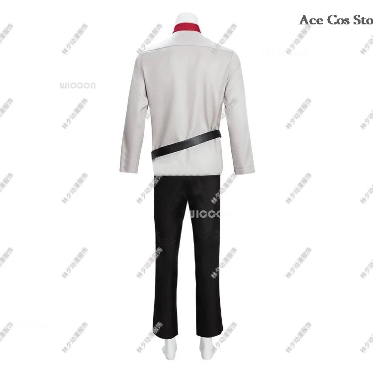 Mushoku Tensei Rudeus Greyrat Adult School Uniform Cosplay and Wig