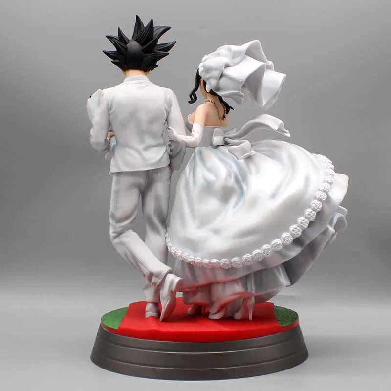 Dragon Ball Son Goku and Chichi Wedding Statues