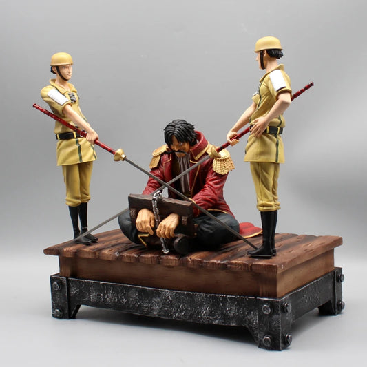 One Piece Gol D Roger Sentenced to Death on Platform figurine set