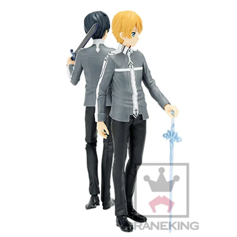 BANPRESTO Sword Art Online Kirito and Eugeo uniform clothes figures