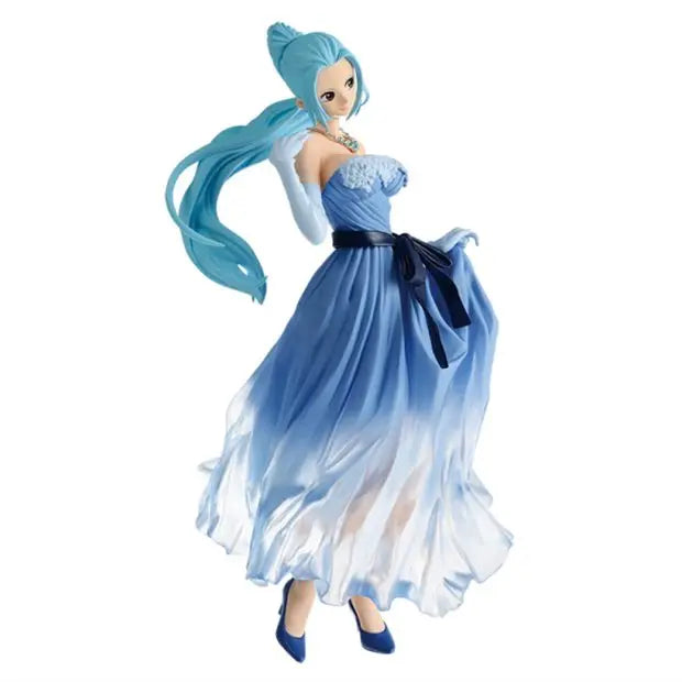 One Piece Nefeltari Vivi and A. Perona figures