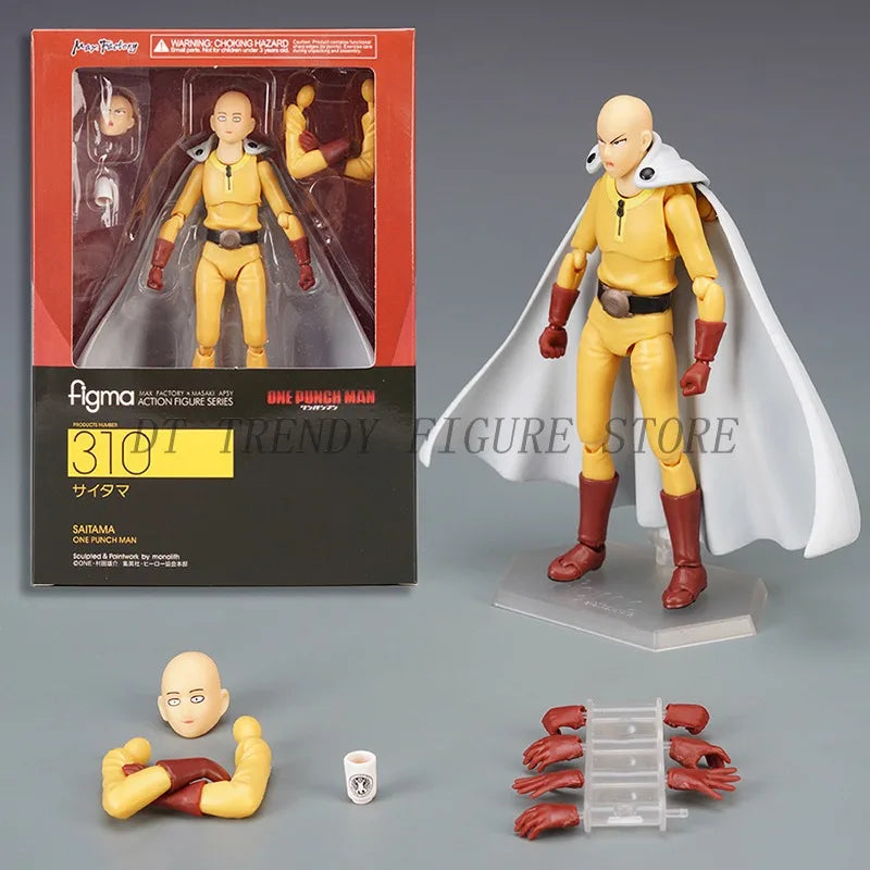 ONE PUNCH-MAN Saitama Figure w/other head and arm options