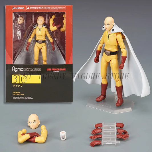 ONE PUNCH-MAN Saitama Figure w/other head and arm options