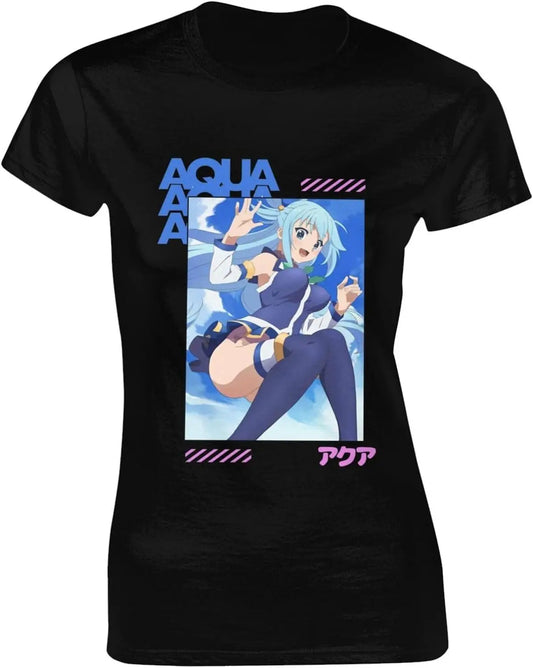 Konosuba God's Blessing to this Wonderful World Women's T Shirt Short Sleeve T T-Shirt Casual Top