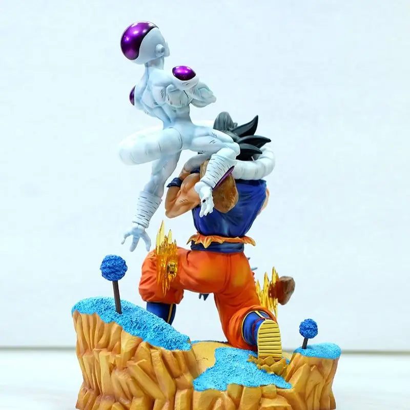 Dragon Ball Z Son Goku Bites Frieza Tail Figure