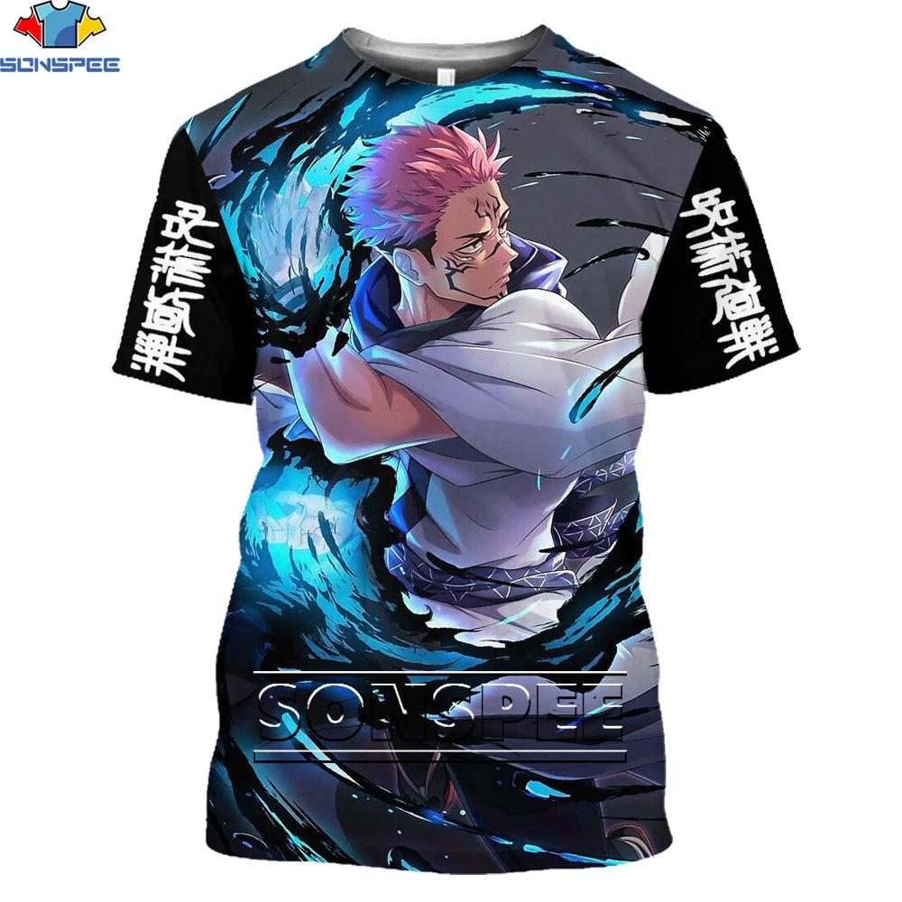 Jujutsu Kaisen 3D Print T-shirts - variety of options