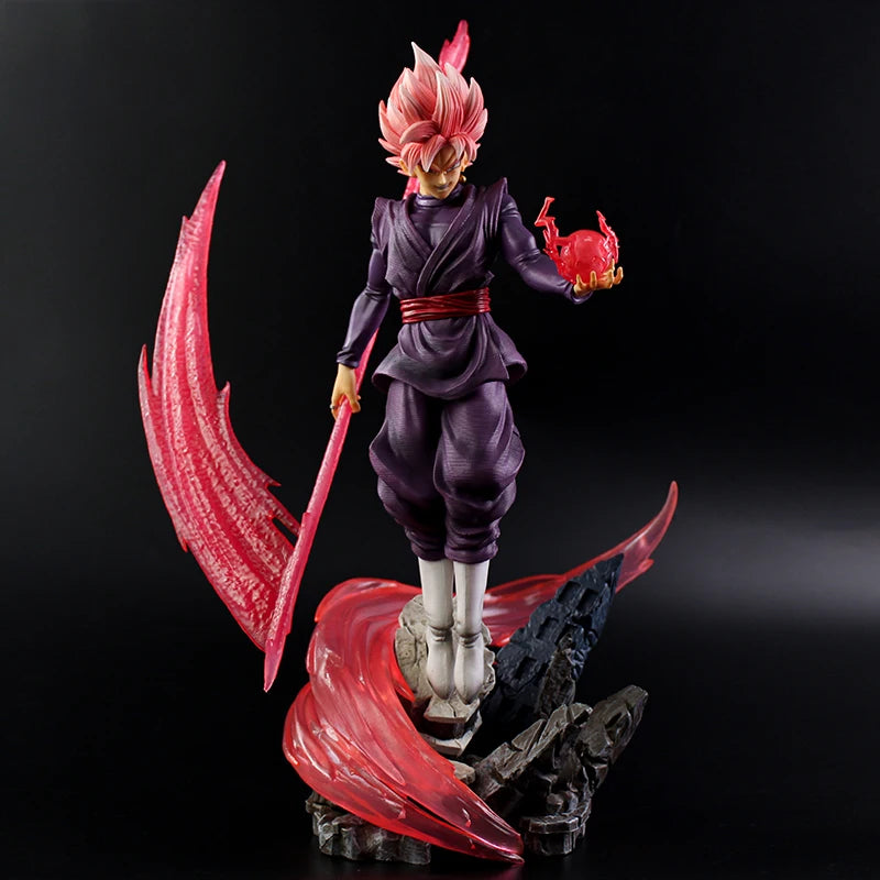 Dragon Ball Z Figure Super Saiyan Rose figure With Led Light